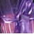 VIG1 - Lila/Purple transparent, glatt/glasig (200 Microns)