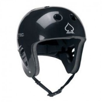 BONOWI - 0220253 PRO-TEC Helm Full Cut Water, schwarz
