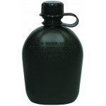 MFH - 33211B US Plastikfeldflasche, ohne Bezug, oliv