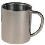 MFH - 33381 Tasse, Edelstahl, doppelwandig, 0,25 l