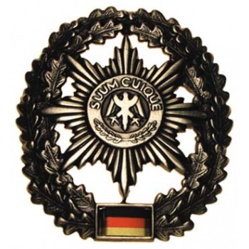 MFH - 36021E BW Barettabzeichen, "Feldjäger", Metall