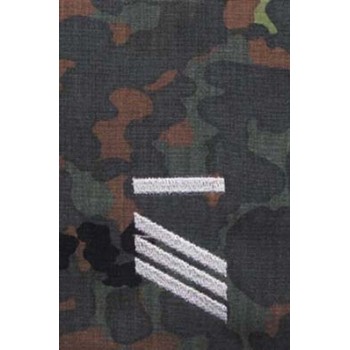 MFH - 36101G BW Rangschlaufen,Hauptgefr.UA, flecktarn, silber bestickt