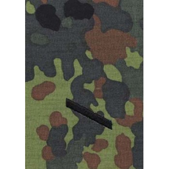 MFH - 36111A BW Rangschlaufen, Gefreiter, flecktarn, schwarz bestickt