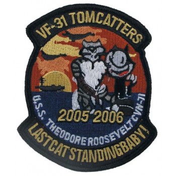 MFH - 36301B Stickabzeichen, "VF-31 TOMMCATTERS"