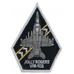 MFH - 36303B Stickabzeichen, "VF-103 JOLLY ROGERS"