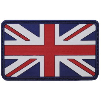 MFH - 36506D Klettabzeichen,Großbritannien, 3D, Größe: 8 x 5 cm