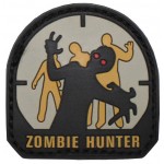 MFH - 3611A Klettabzeichen, 3D, "Zombie Hunter"
