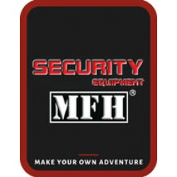 MFH - 10280A US Cap, mit Schild, schwarz, bestickt, "SECURITY"