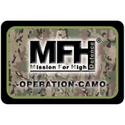 MFH - 10501X Helmbezug mit Taschen, größenverst., operation-camo