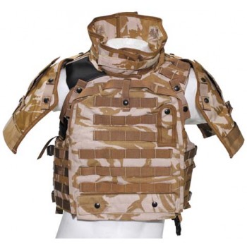 MFH - 604509 Britischer Cover-Body-Armour, MKII o.III, DPM desert, gebraucht