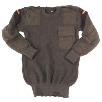 MFH - 605032B Bundeswehr Pullover, oliv, Gr. 48, neuwertig