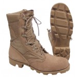 MFH - 618551 US Desert Boots, khaki, neuwertig Gr. 4-5