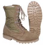 MFH - 618653 Brit. Desert Boots, khaki, "ITURRI", Leder-Cordura, neuwertig