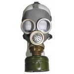MFH - 627633 Sowjetische Schutzmaske, MM1, grau, neuwertig