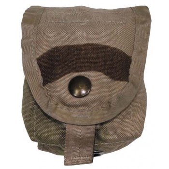 MFH - 630657Z US Granatentasche, "MOLLE", 3 Farben desert, gebraucht