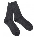 MFH - 13153 BW Socken, Keilferse, grau, kurze Form
