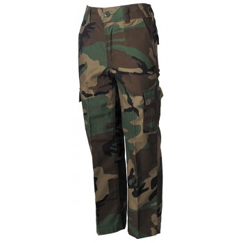 MFH - 17152T US BDU Kinderhose, woodland