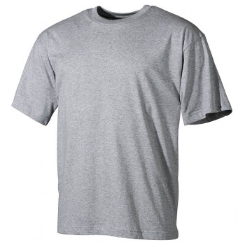 MFH - 00103M US T-Shirt, halbarm, grau, 160g/m² - LAGERWARE