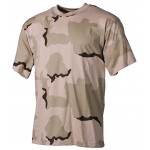 MFH - 00103Z US T-Shirt, halbarm, 3 Farben desert, 160g/m²