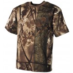 MFH - 00105G US T-Shirt, hunter-braun, halbarm, 170g/m²