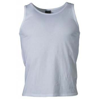 MFH - 00153L US Tank-Top, weiß, 160 g/m²