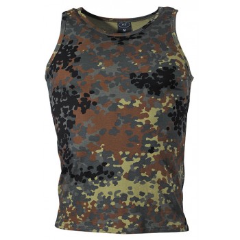 MFH - 00153V BW Tarn Tank-Top, flecktarn, 160 g/m²