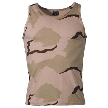 MFH - 00153Z US Tank-Top, 3 Farben desert, 160 g/m²