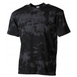 MFH - 00752A T-Shirt, "Batik", schwarz, 180g/m²