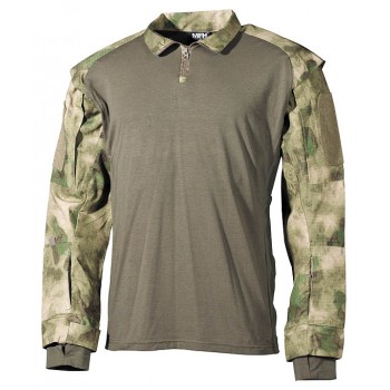 MFH - 02611E US Tactical Hemd, langarm HDT-camo FG