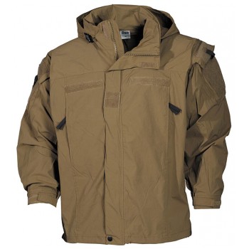 MFH - 03401R US Soft Shell Jacke, coyote tan, GEN III, Level 5