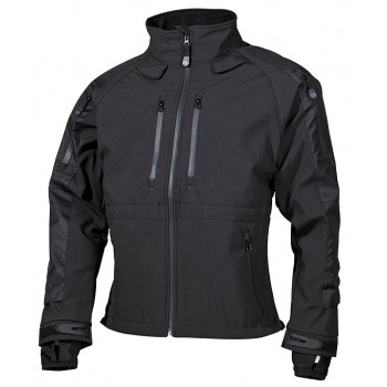 MFH - 03421A Soft Shell Jacke, "Protect", schwarz