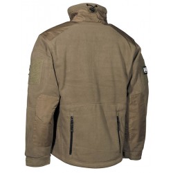 MFH - 03841R Fleece-Jacke, "Heavy-Strike", coyote tan