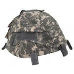 MFH - 10501Q Helmbezug mit Taschen, größenverstellbar, AT-digital