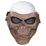 MFH - 10605R Gittermaske, "Totenkopf", coyote, Deko