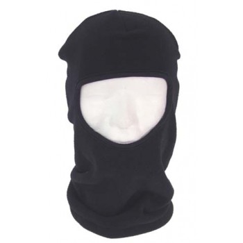 MFH - 10908A Balaclava 1 Loch, schwarz, Polyester-Fleece