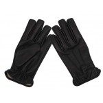 MFH - 15610 Lederhandschuhe, schwarz, mit schnitthemmend.KEVLAR(R)-Einl.