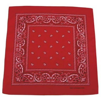 MFH - 16403I Bandana, rot-weiß, Gr. 55 x 55 cm, Baumwolle