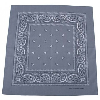 MFH - 16403M Bandana, grau-schwarz, Gr. 55 x 55 cm, Baumwolle