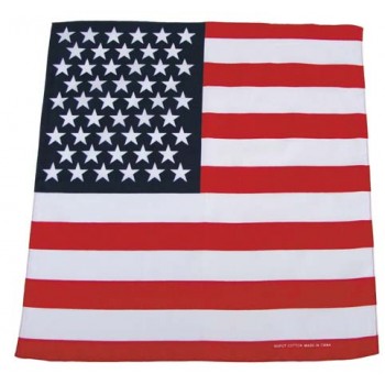 MFH - 16403Q Bandana, USA Fahne, Gr. 55 x 55 cm, Baumwolle