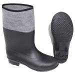 MFH - 18523 Stiefel, "Trapper", schwarz, mit Filzschaft