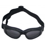 MFH - 25543 Bikerbrille, "Highway", schwarz, mit Gelenk