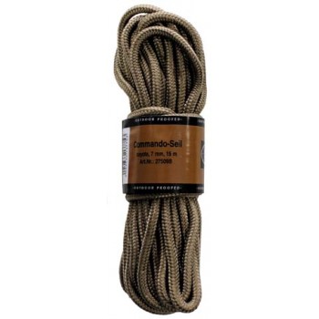 MFH - 27509B Seil, coyote, 7 mm, 15 Meter 