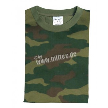 MIL-TEC - 11012047 T-SHIRT RUSSIAN-WOODLAND - LAGERWARE