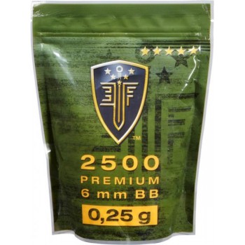 UMAREX 2.6105 - Elite Force BB's 0,25g weiß 2500 Schuss Softair 6mm