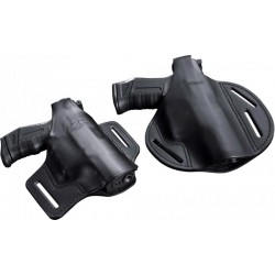 UMAREX 3.1560 - Gürtelholster Leder schwarz für Walther P22