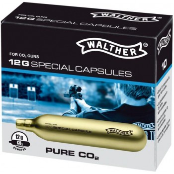 UMAREX 4.1682 - WALTHER 12g CO2 Kapseln 10 Stück