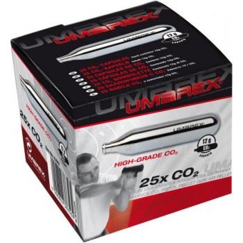 UMAREX 4.1687 - Umarex 12g CO2 Kapseln 25 Stück