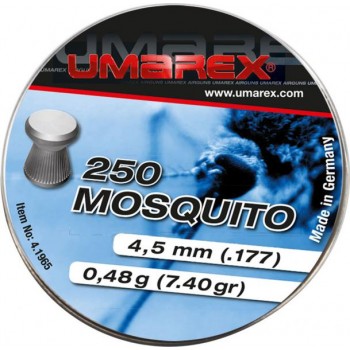 UMAREX 4.1965 - Mosquito Flachkopf 5x 250 Schuss 4,5mm