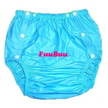 FUUBUU - 2203 PVC Inkontinenz-Schutzhose Gummihose knöpfbar Schwedenknöpfer