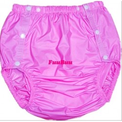 FUUBUU - 2203 PVC Inkontinenz-Schutzhose Gummihose knöpfbar Schwedenknöpfer